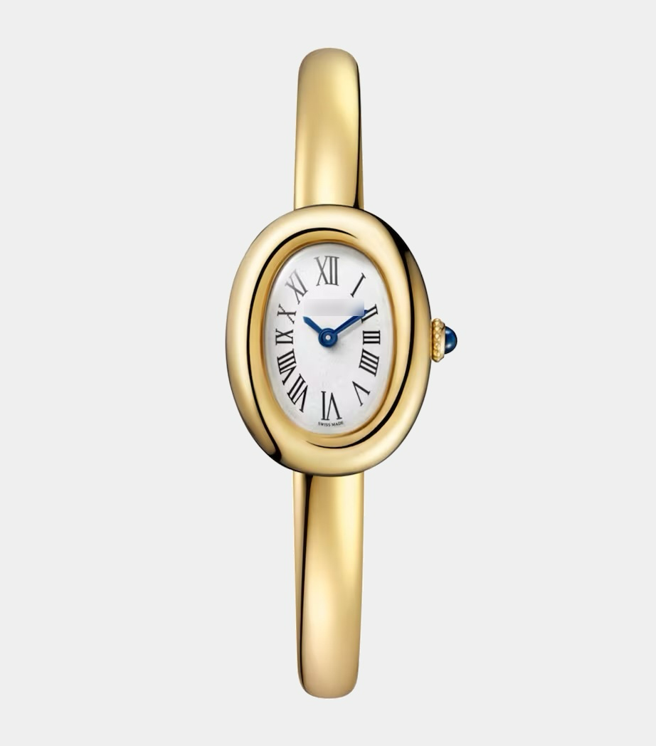 Women Bangle Watch Quartz Movement 18k Gold