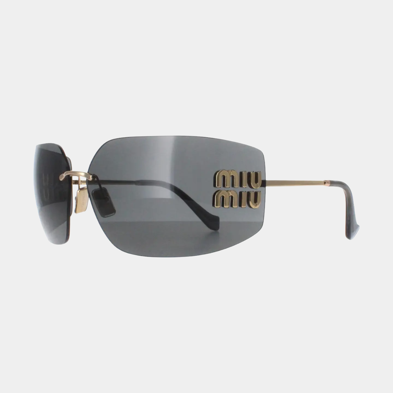 Women Branded Sunglasses Rimless Gradient