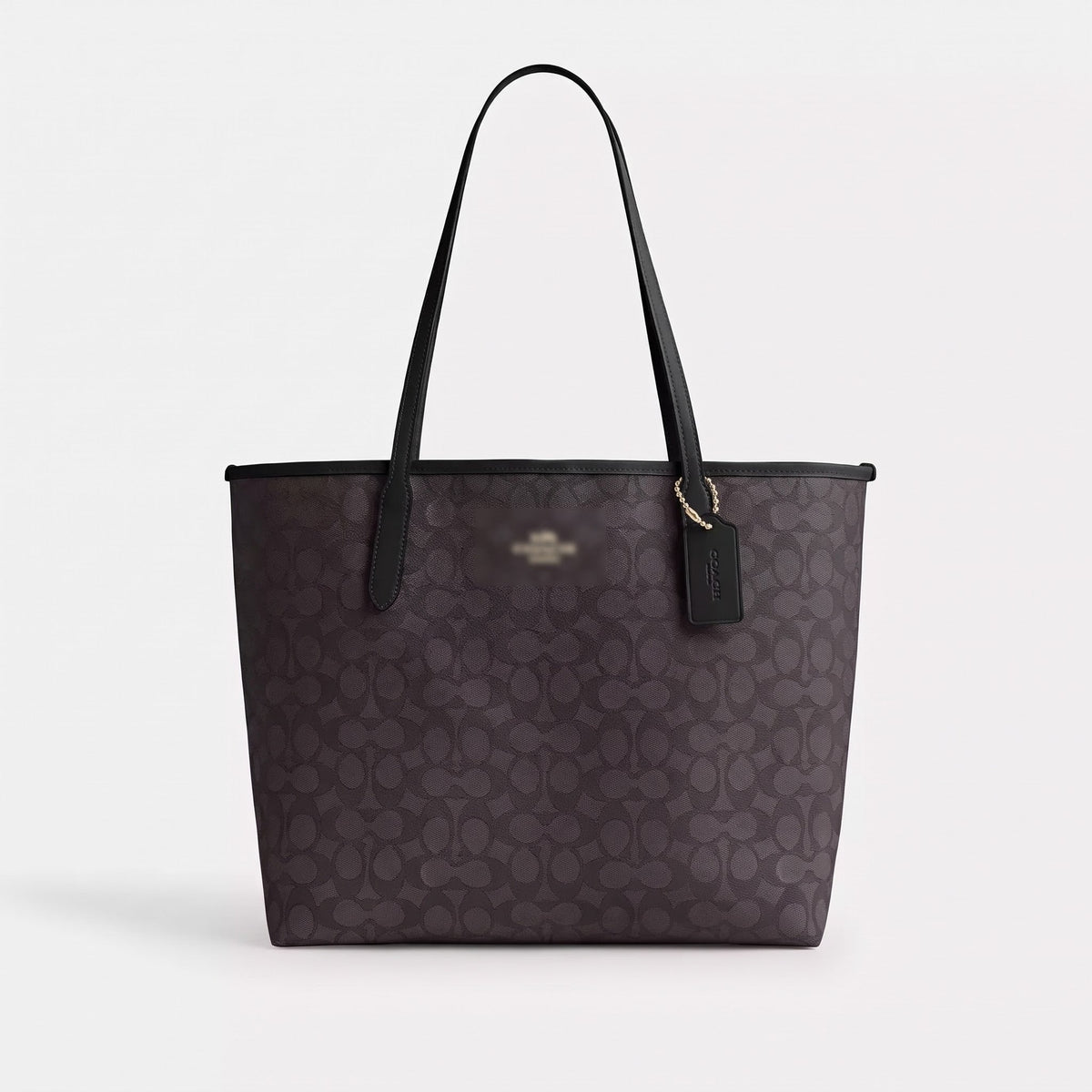 C Tote Bag In Signature Canvas - Seven Gates