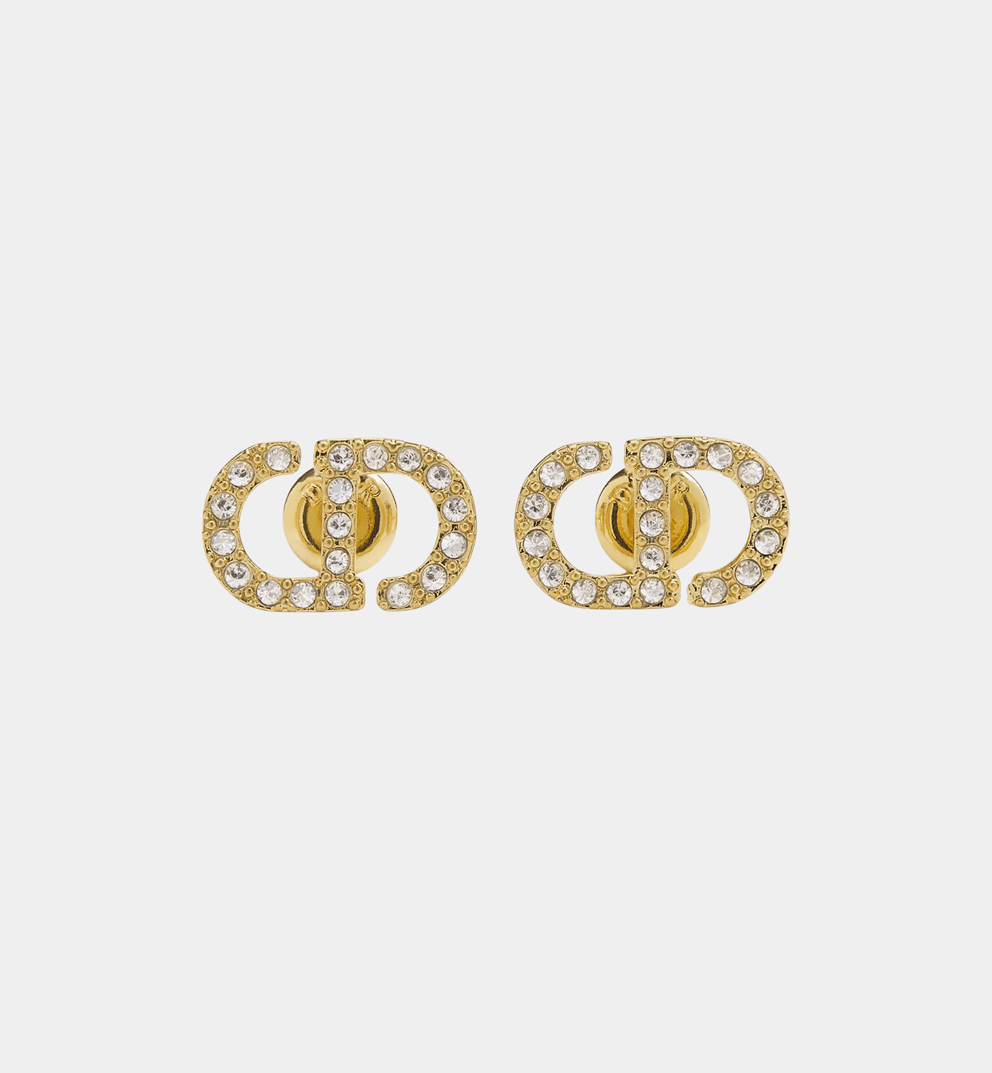 CD Earrings 18k Gold & Silver Crystals - Seven Gates