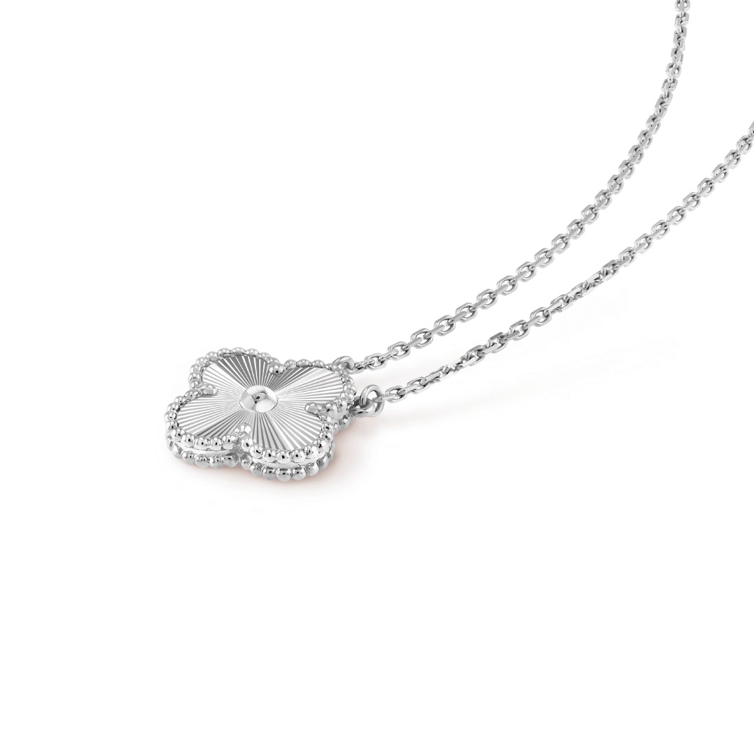 Clover Necklace Full Silver - Seven Gates
