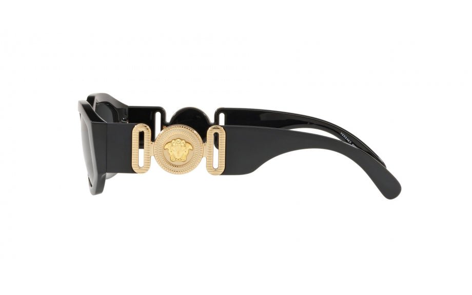 Unisex Medusa Rectangle Frame Sunglasses Side Logo - Seven Gates