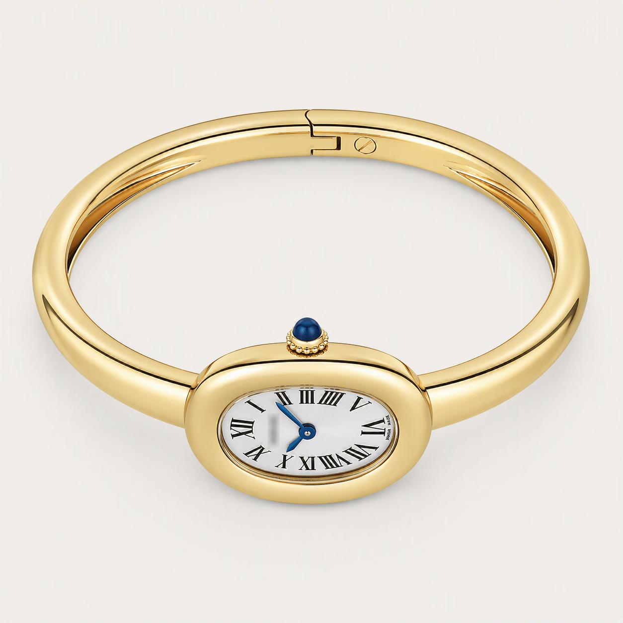 Women Bangle Watch Quartz Movement 18k Gold - Seven Gates