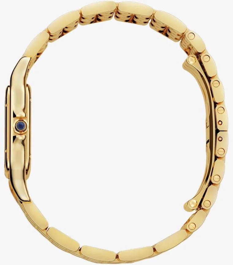 Women Mini Panther Watch Roman Numeral Quartz Movement 18k Gold - Seven Gates