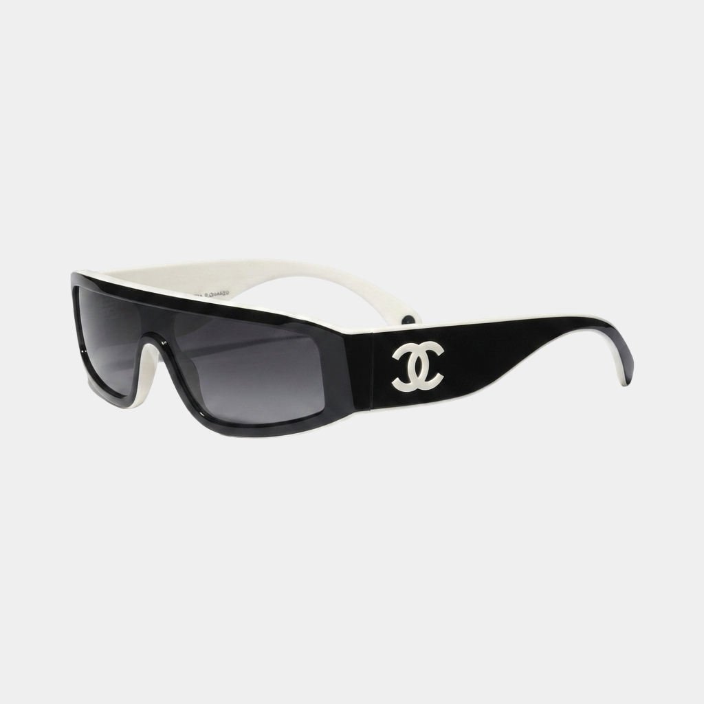 CC Rectangular Frame Sunglasses