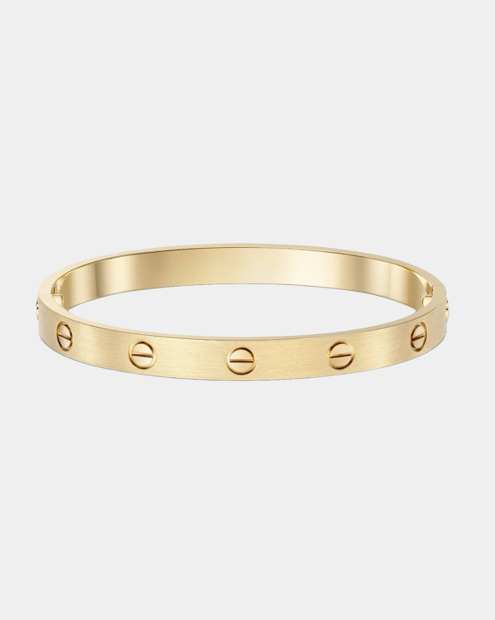 Screw Bangle Love Eternity Bracelet 18k Gold