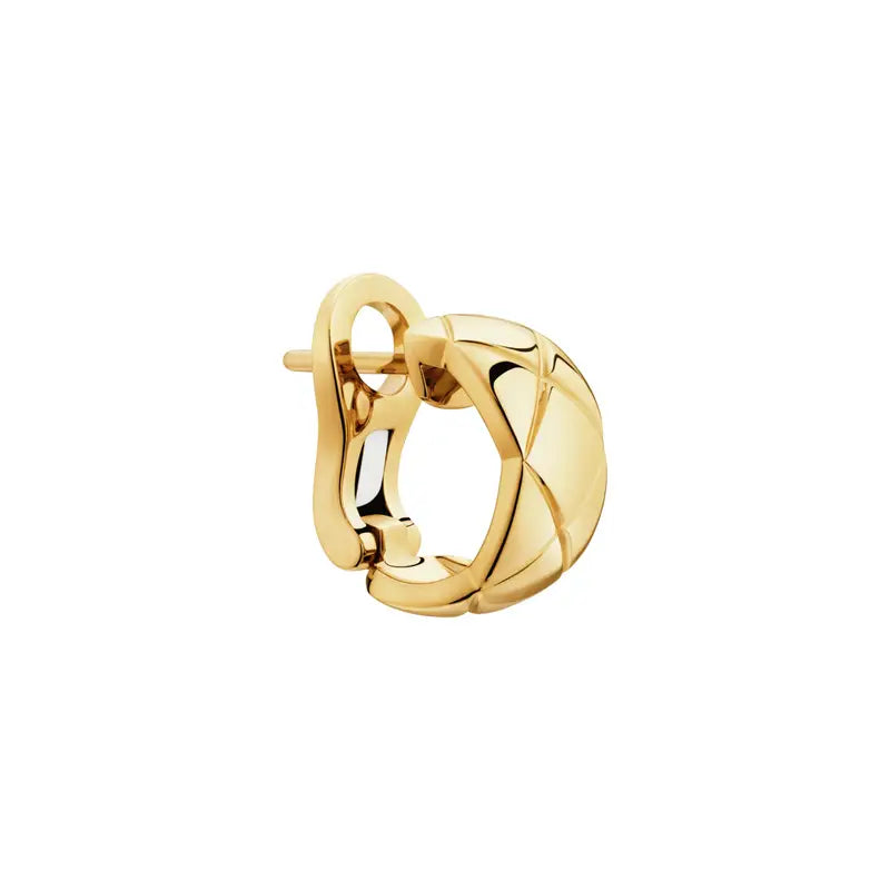 Coco Earrings CC 18k Gold Hoop