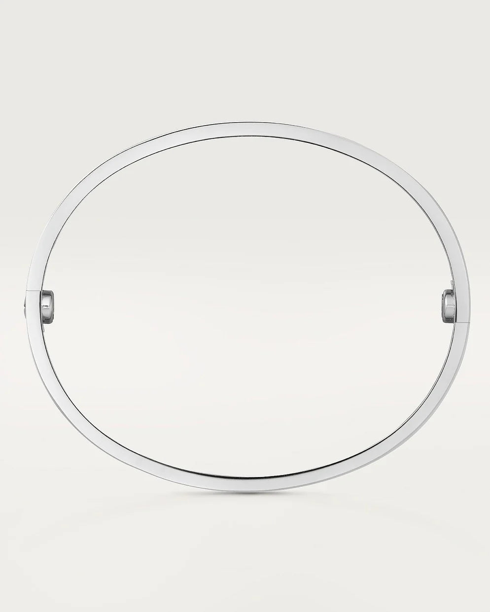 Screw Bangle Love Eternity Silver Bracelet