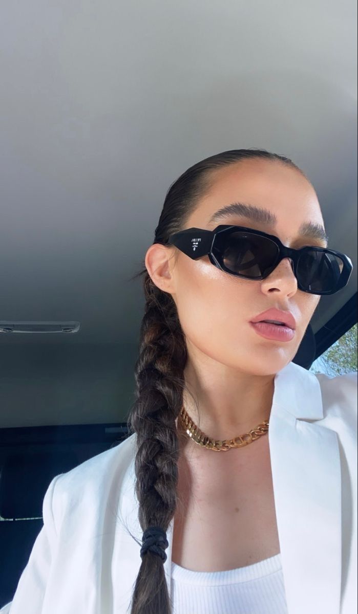 Women Rectangular Frame Sunglasses