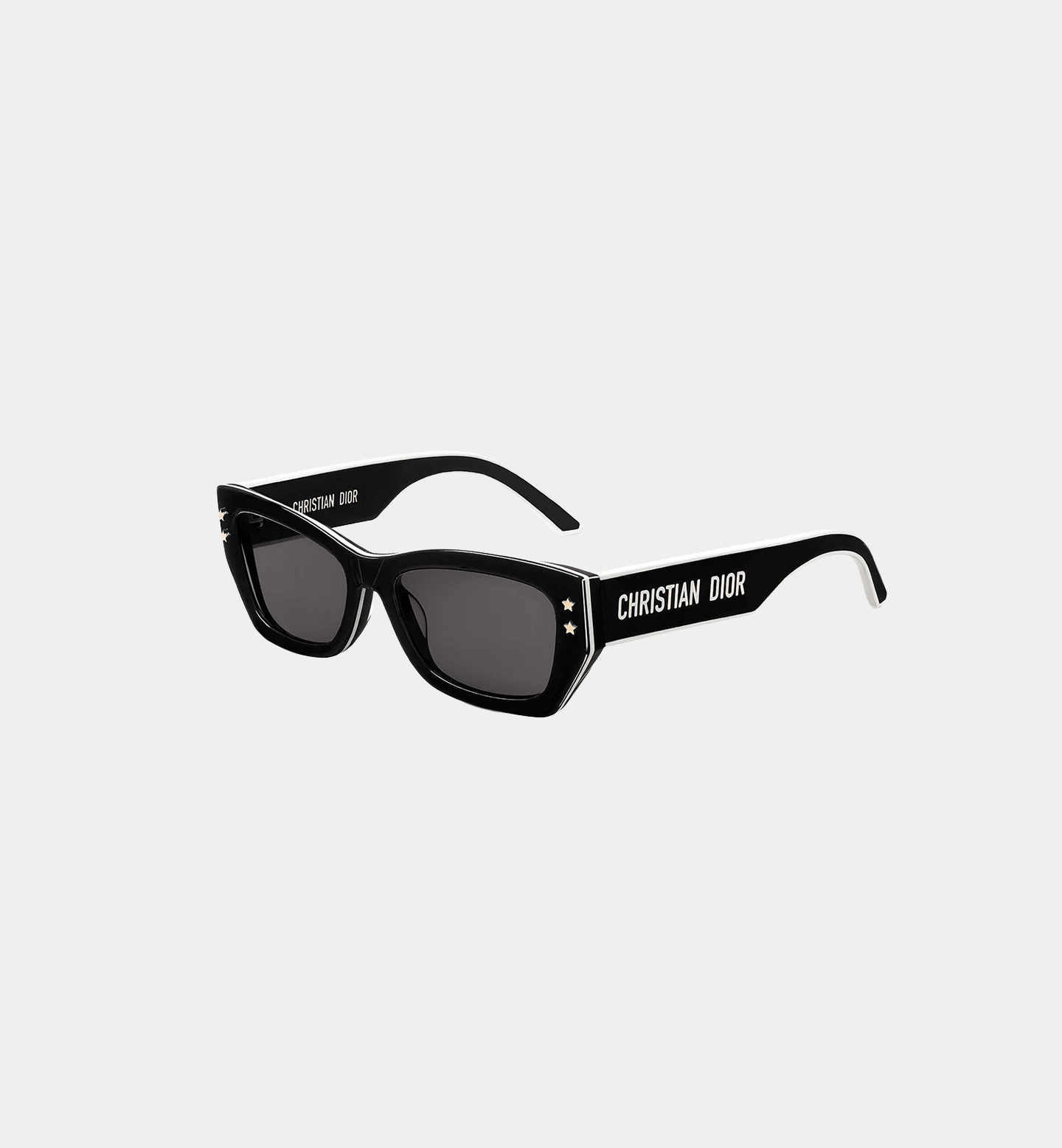 CD Black Rectangular Sunglasses - Seven Gates