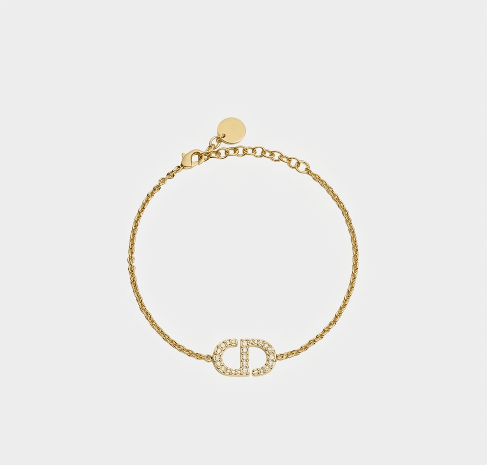 CD Bracelet 18k Gold & Silver Crystals - Seven Gates