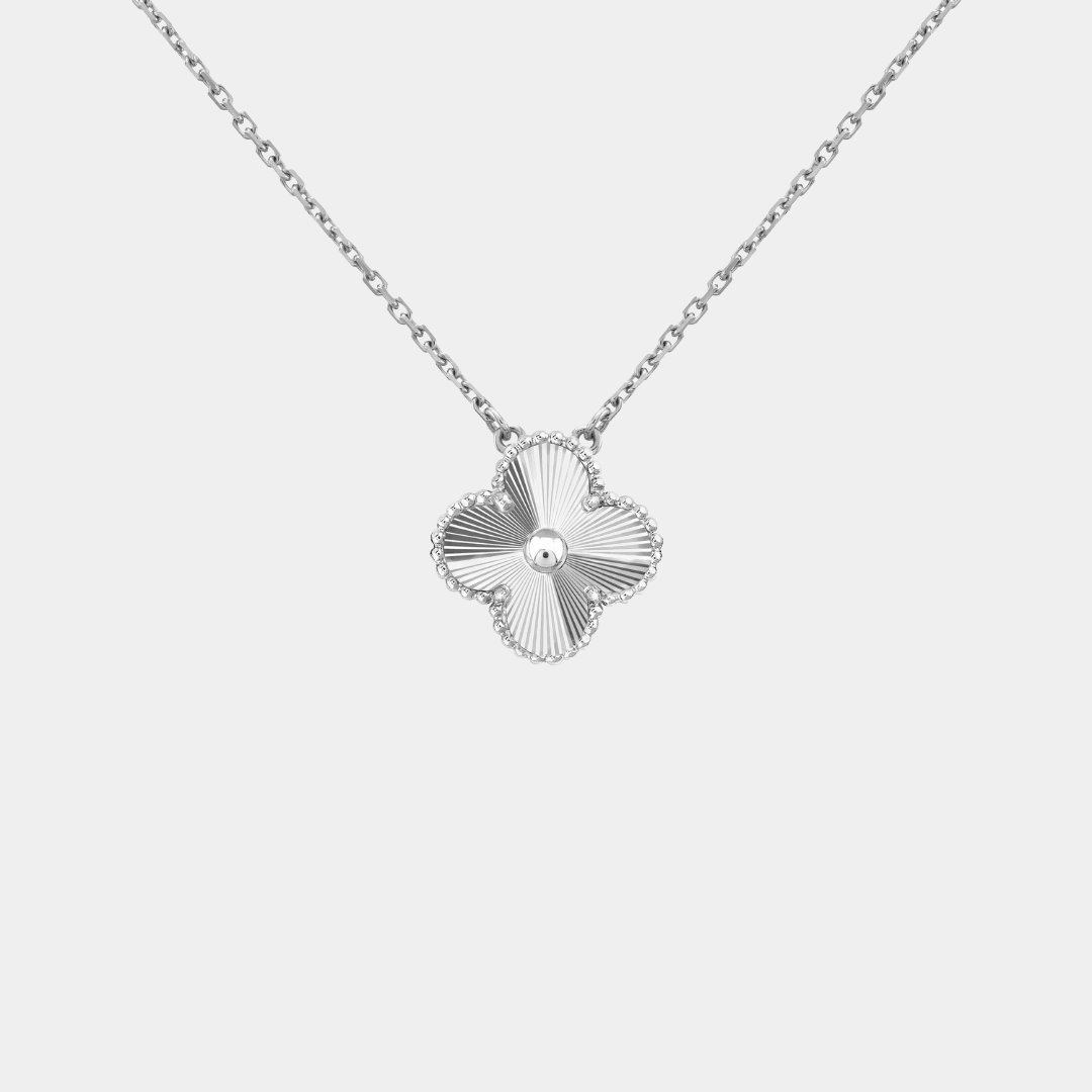 Clover Necklace Full Silver - Seven Gates