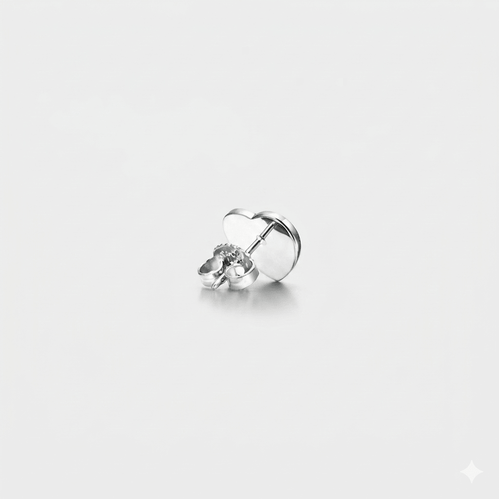 Heart Stud Earrings | Tiffany Inspiration - Seven Gates