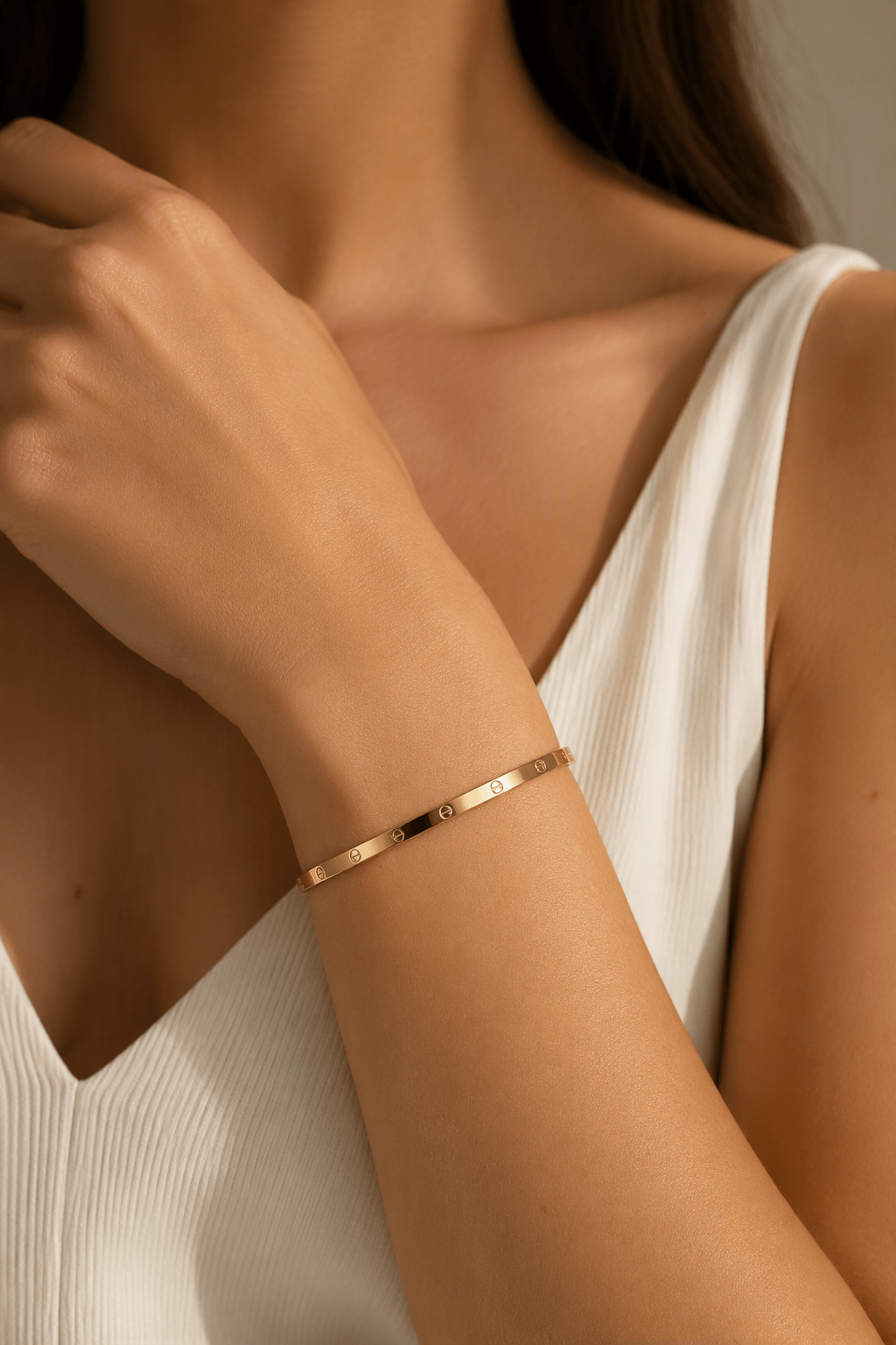 Love Bracelet Clip On Style 18k Gold - Seven Gates