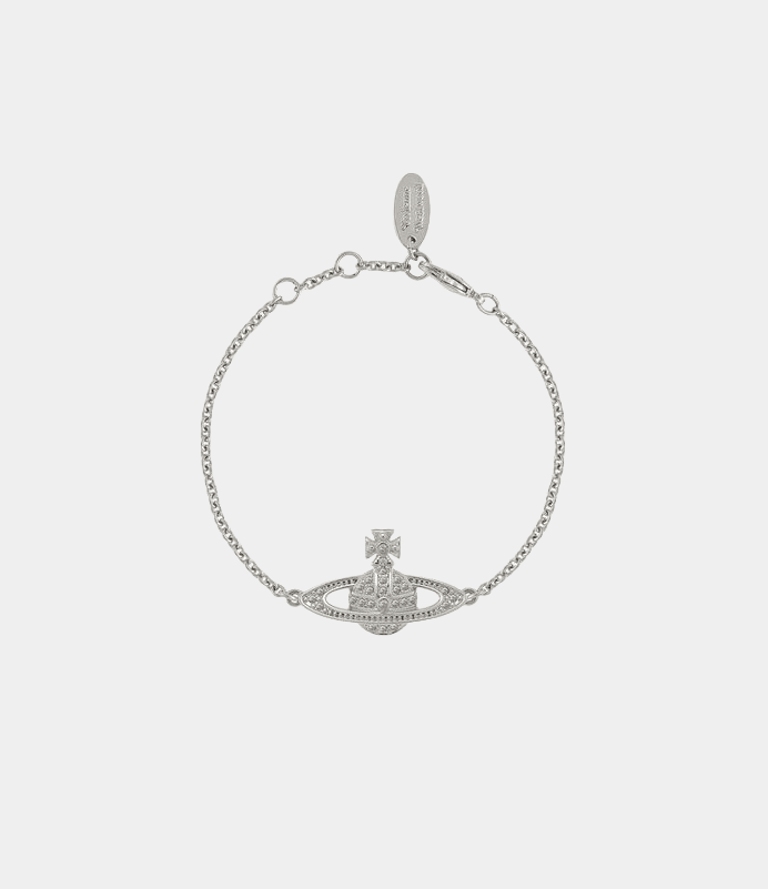 Vivienne Planet Charm Bracelet in Silver & Diamonds - Seven Gates