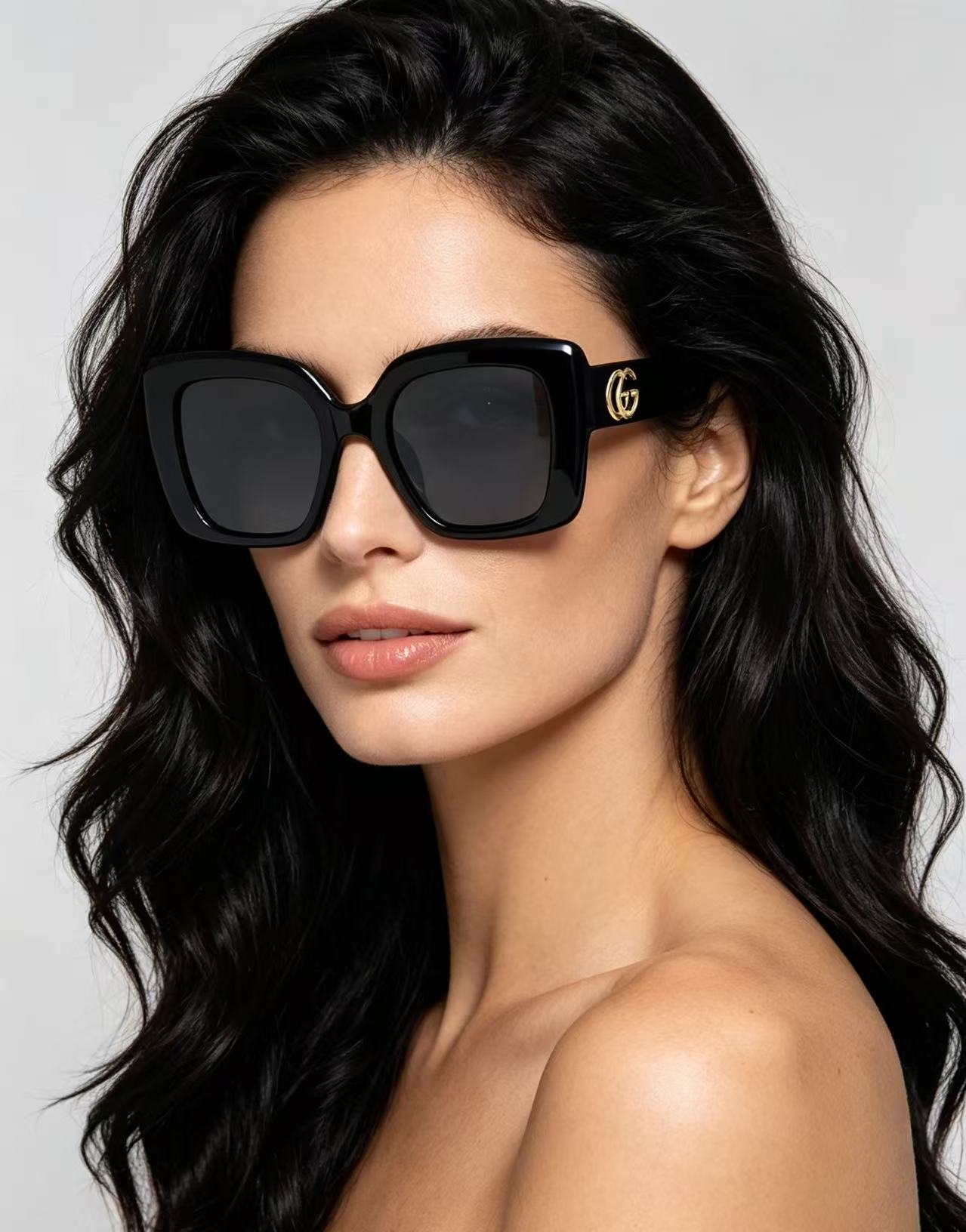 Women GG Square Sunglasses - Seven Gates