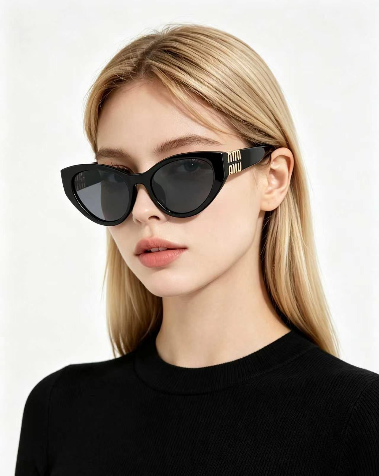 Women Miu Cat Eye Frame Sunglasses - Seven Gates
